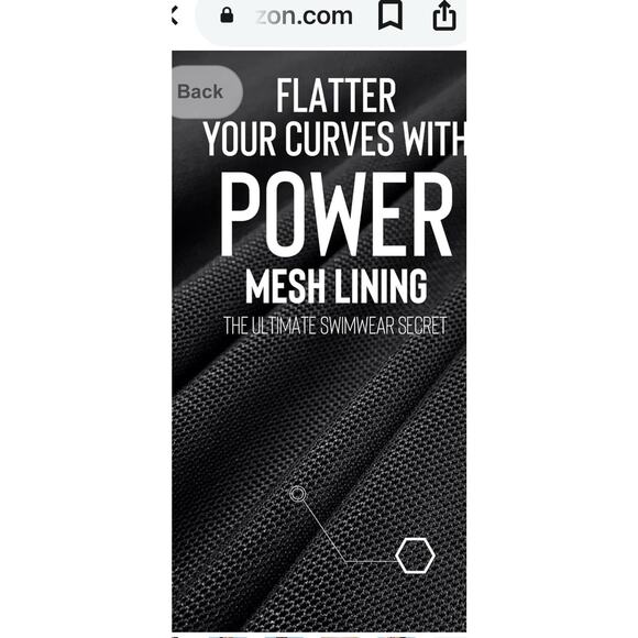 Cupshe Women's One Piece Swimsuit Tummy Control V Neck Bathing Suit Size Medium - Picture 6 of 16